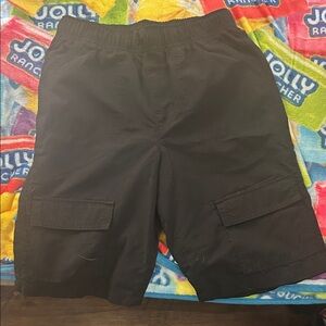 jumping beans Black Cargo Shorts for Kids